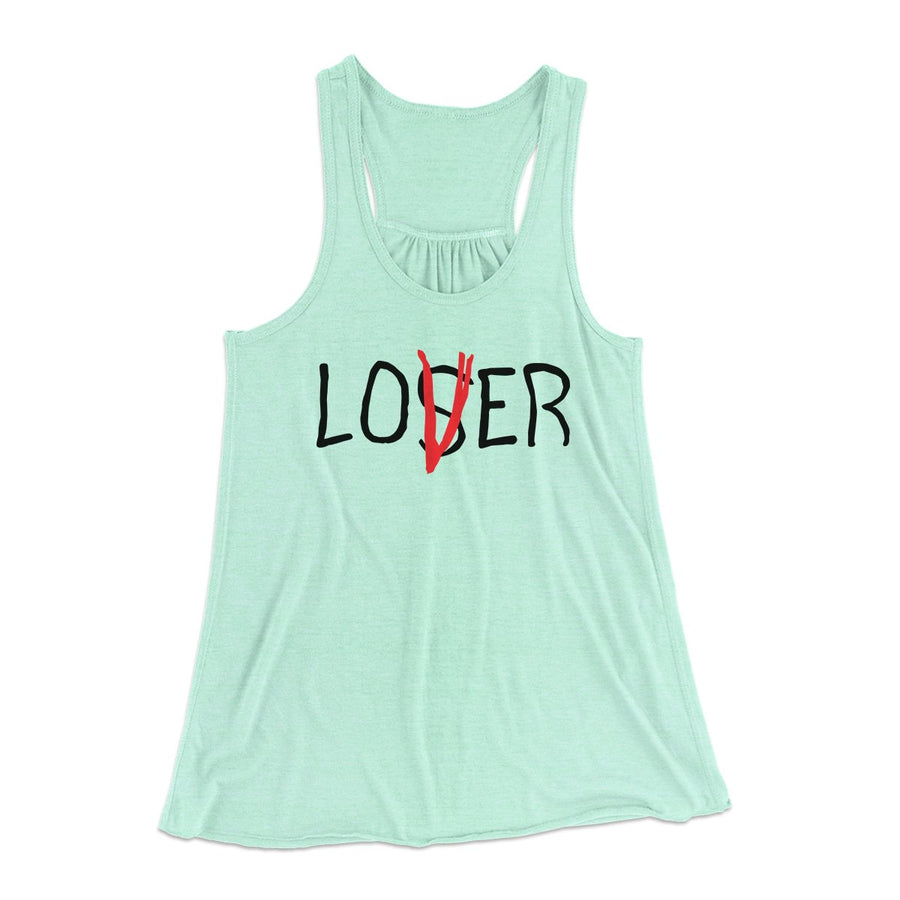 Loser Lover Women's Flowey Tank Top | Funny Shirt from Famous In Real Life