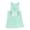Steve Holt Women's Flowey Tank Top Mint | Funny Shirt from Famous In Real Life
