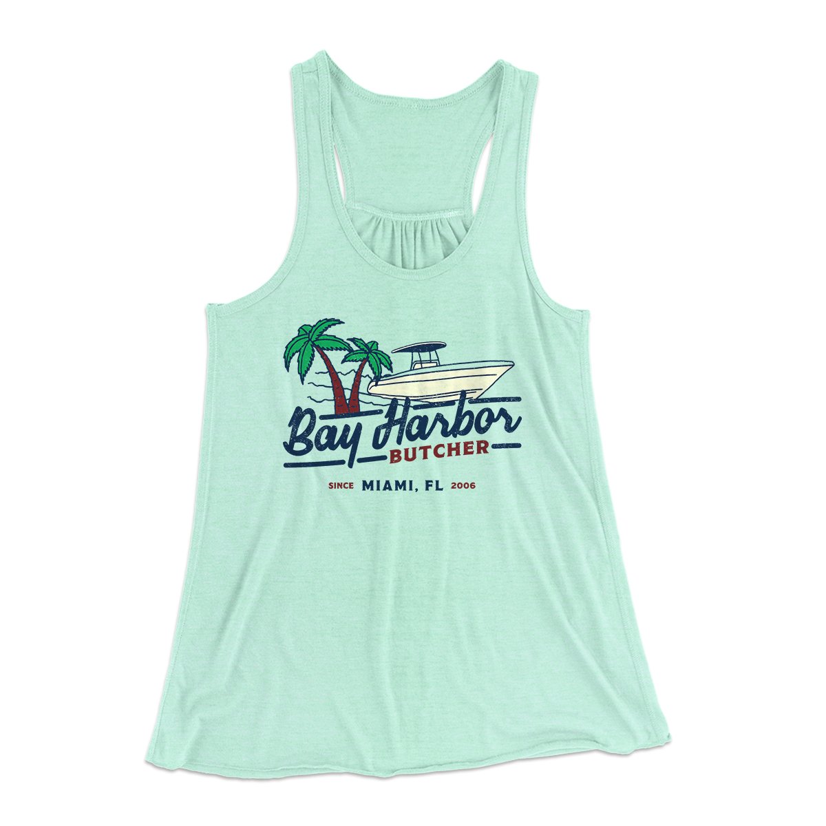 Bay Harbor Butcher Women's Flowey Tank Top | Funny Shirt from Famous In Real Life