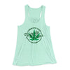 Tegridy Farms Women's Flowey Tank Top Mint | Funny Shirt from Famous In Real Life