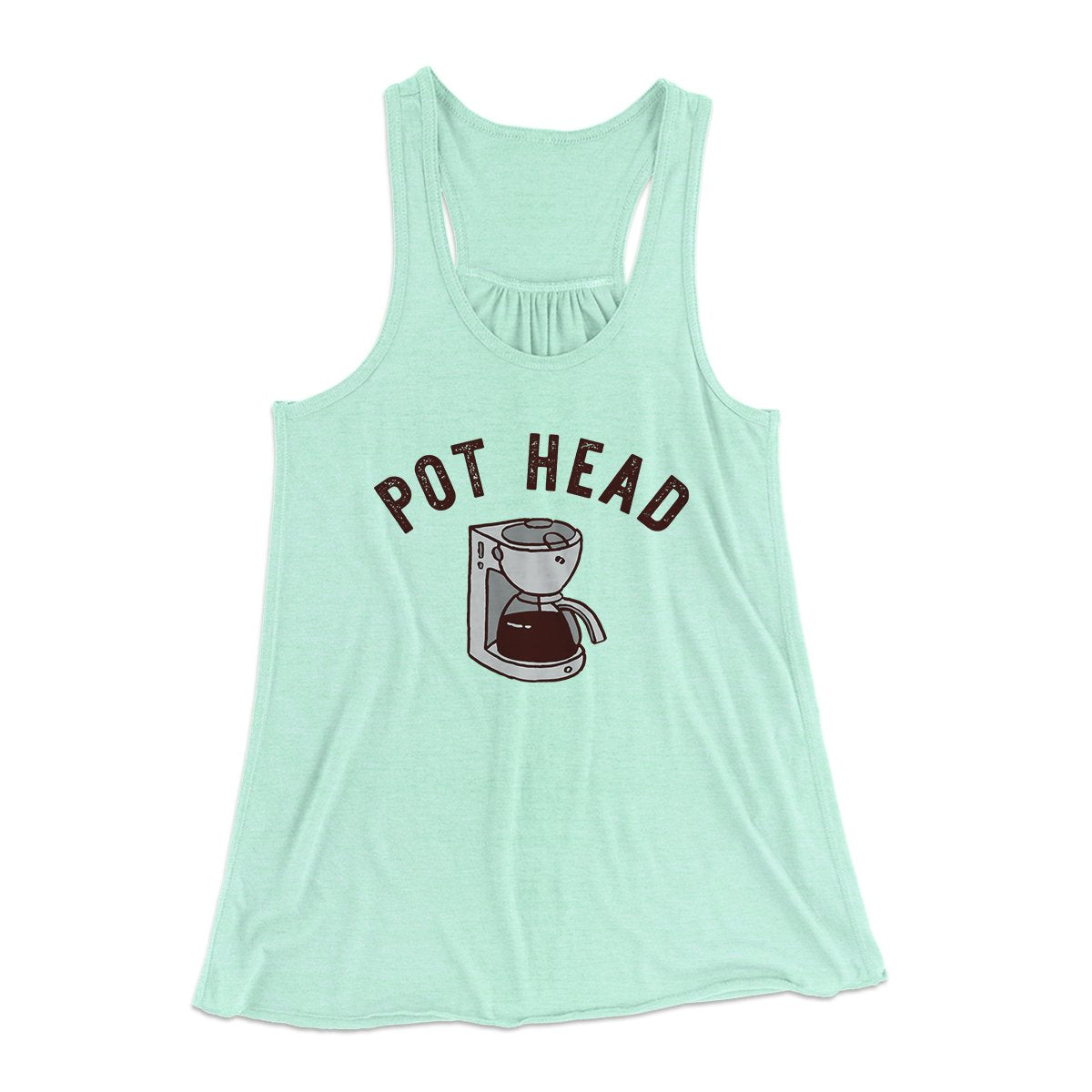 Pot Head Women's Flowey Tank Top | Funny Shirt from Famous In Real Life