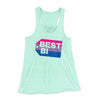 Best Bi Women's Flowey Tank Top Mint | Funny Shirt from Famous In Real Life