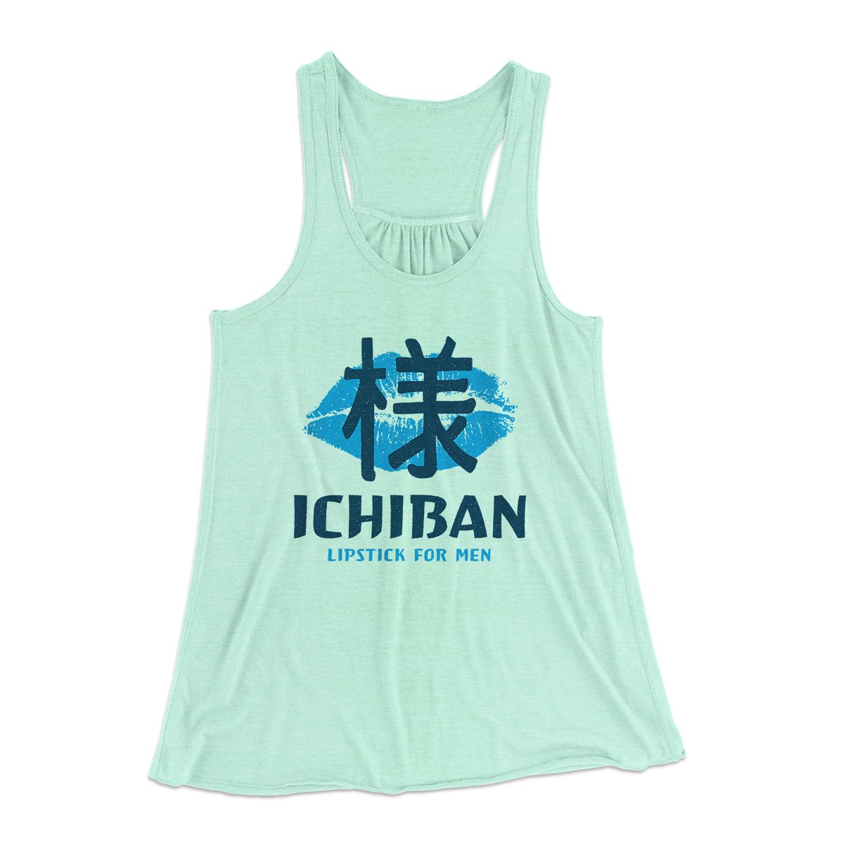Ichiban Lipstick Women's Flowey Tank Top | Funny Shirt from Famous In Real Life