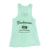 Venkman and Company Women's Flowey Tank Top Mint | Funny Shirt from Famous In Real Life