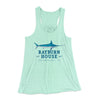 Rayburn House Women's Flowey Tank Top Mint | Funny Shirt from Famous In Real Life