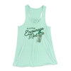 A Little Encourage-Mint Women's Flowey Tank Top Mint | Funny Shirt from Famous In Real Life