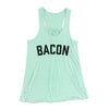 Bacon Women's Flowey Tank Top Mint | Funny Shirt from Famous In Real Life