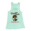 Franklin Bluth Women's Flowey Tank Top Mint | Funny Shirt from Famous In Real Life