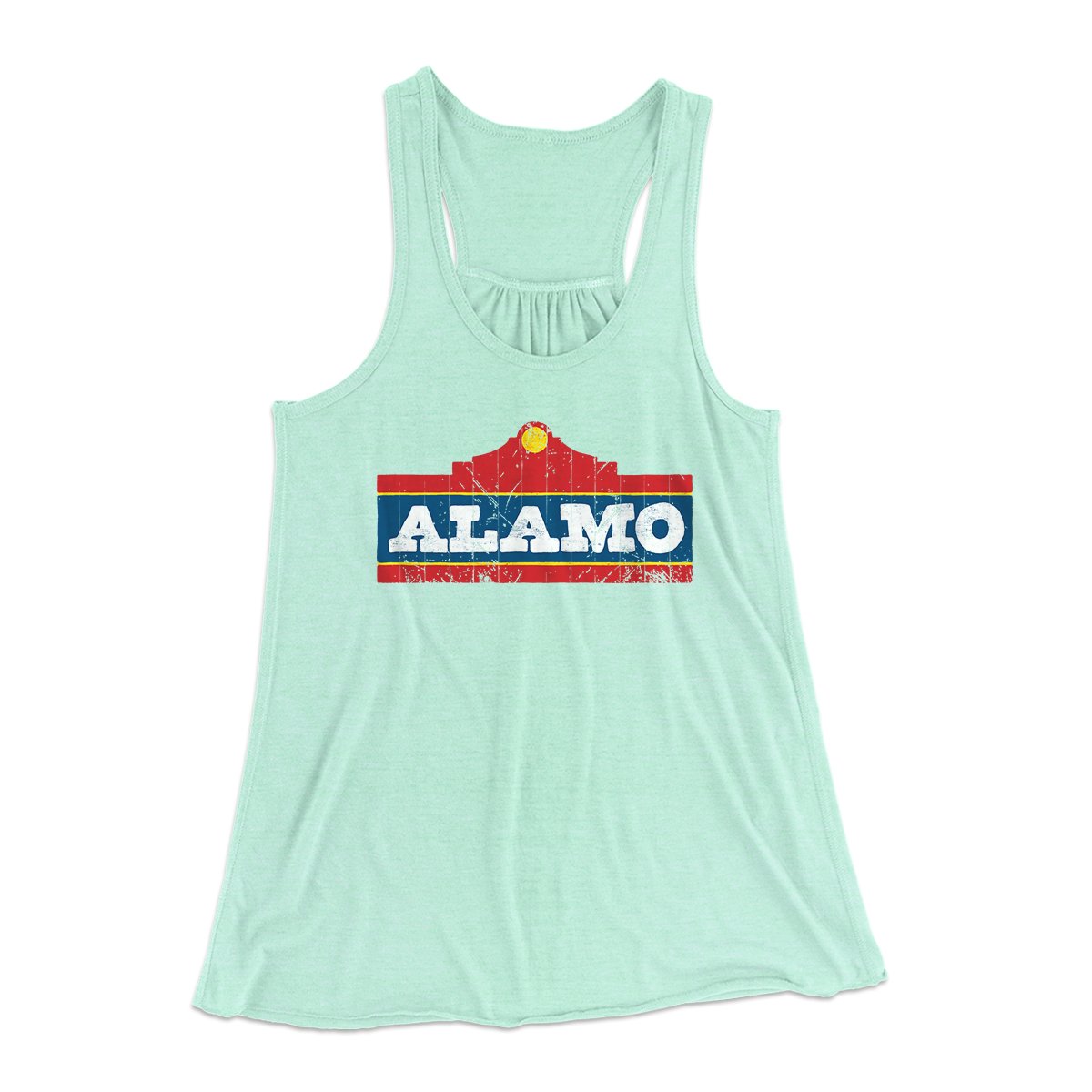 Alamo Beer Women's Flowey Tank Top | Funny Shirt from Famous In Real Life