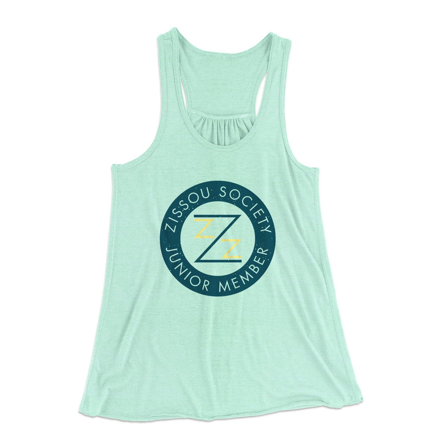 Zissou Society Member Women's Flowey Tank Top | Funny Shirt from Famous In Real Life