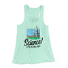 Science! It's a Blast Women's Flowey Tank Top Mint | Funny Shirt from Famous In Real Life