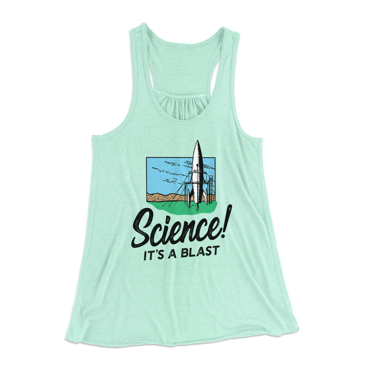 Science! It's a Blast Women's Flowey Tank Top | Funny Shirt from Famous In Real Life