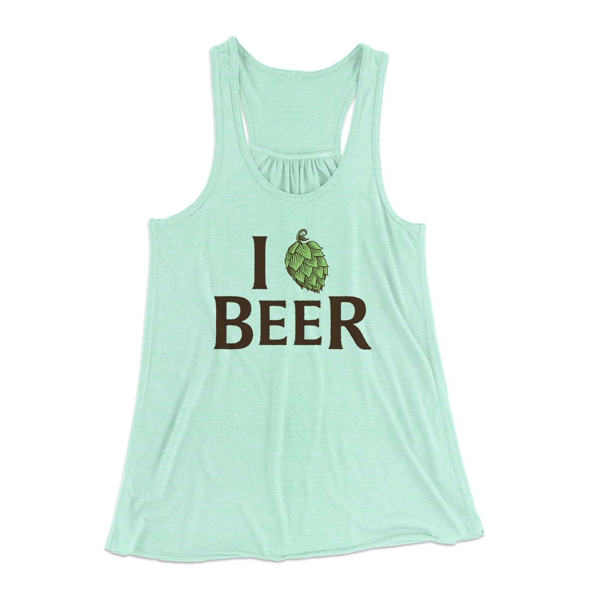 I Hop Craft Beer Women's Flowey Tank Top | Funny Shirt from Famous In Real Life