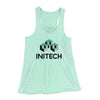 Initech Women's Flowey Tank Top Mint | Funny Shirt from Famous In Real Life