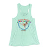 Johnny Karate Women's Flowey Tank Top Mint | Funny Shirt from Famous In Real Life