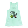 Stay Rad Women's Flowey Tank Top Mint | Funny Shirt from Famous In Real Life