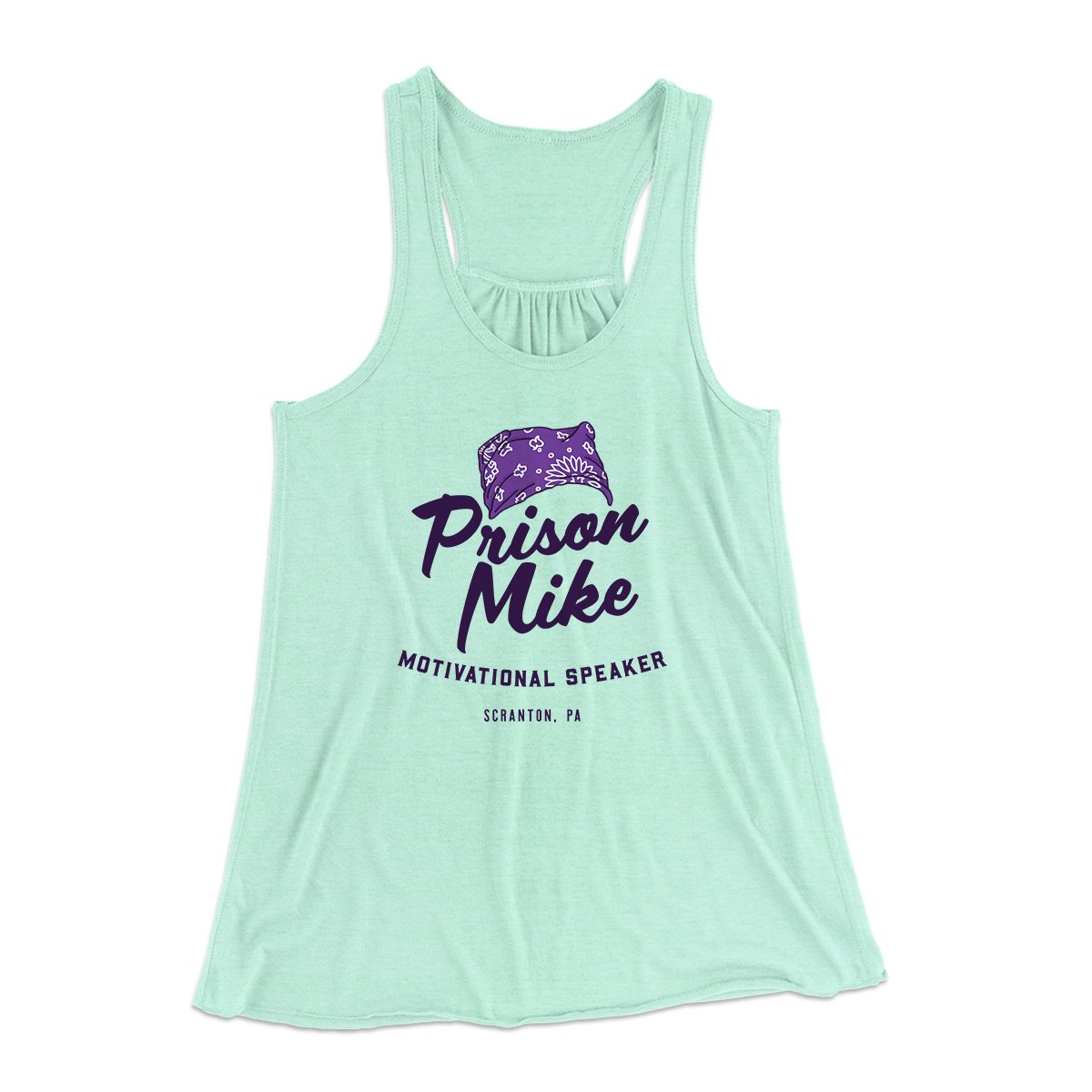 Prison Mike Women's Flowey Tank Top | Funny Shirt from Famous In Real Life