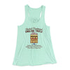 Rachel's English Trifle Women's Flowey Tank Top Mint | Funny Shirt from Famous In Real Life