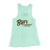 Biff's Auto Detailing Women's Flowey Tank Top Mint | Funny Shirt from Famous In Real Life