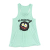 So Eggcited Women's Flowey Tank Top Mint | Funny Shirt from Famous In Real Life