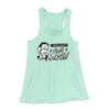 Need A Will Women's Flowey Tank Top Mint | Funny Shirt from Famous In Real Life
