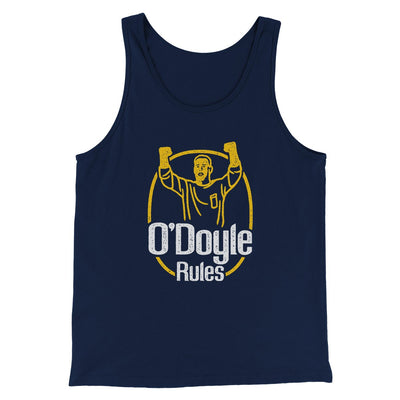 O'Doyle Rules Funny Movie Men/Unisex Tank Top Navy | Funny Shirt from Famous In Real Life