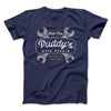 Puddy's Auto Repair Men/Unisex T-Shirt Navy | Funny Shirt from Famous In Real Life