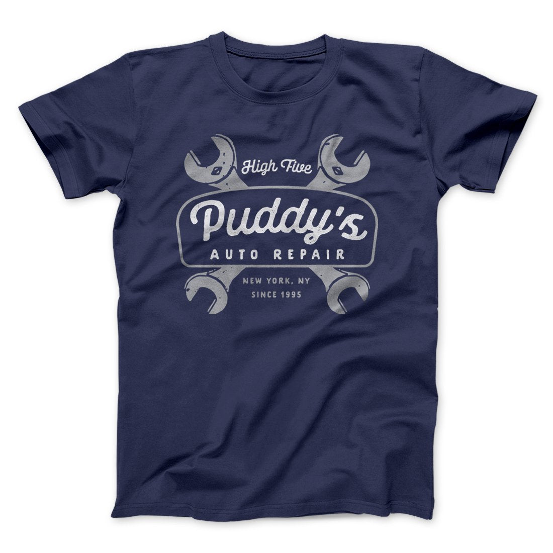 Puddy's Auto Repair Men/Unisex T-Shirt | Funny Shirt from Famous In Real Life