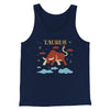 Taurus Men/Unisex Tank Navy | Funny Shirt from Famous In Real Life