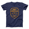 Burt Macklin FBI Men/Unisex T-Shirt Navy | Funny Shirt from Famous In Real Life