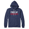 Free AF Hoodie Navy | Funny Shirt from Famous In Real Life
