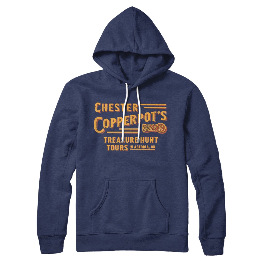 Chester Copperpot's Treasure Hunt Tours Hoodie | Funny Shirt from Famous In Real Life