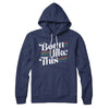 Born Like This Hoodie Navy | Funny Shirt from Famous In Real Life