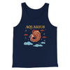 Aquarius Men/Unisex Tank Navy | Funny Shirt from Famous In Real Life