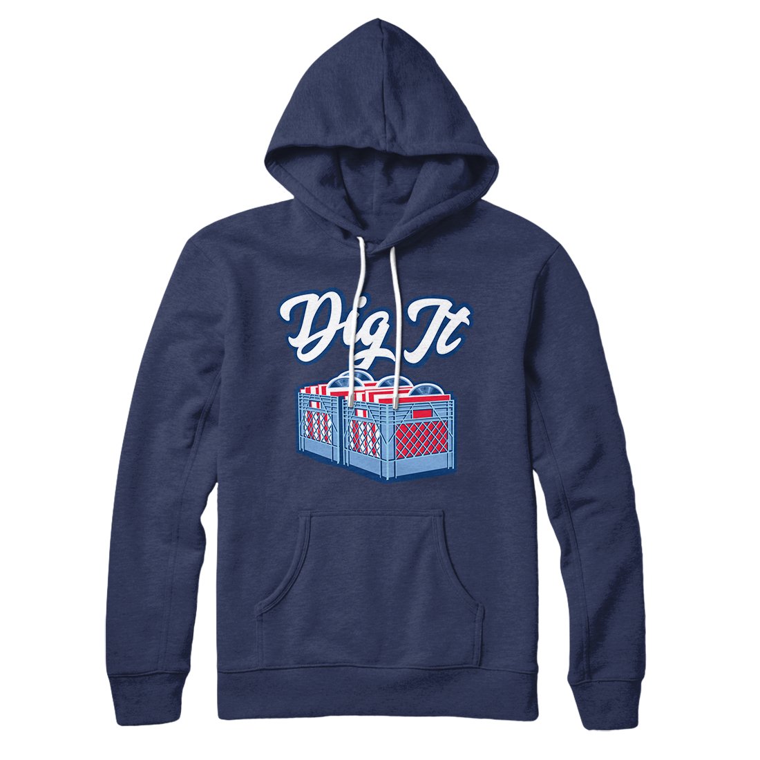 Dig It - Record Crate Hoodie | Funny Shirt from Famous In Real Life