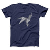 Origami Unicorn Funny Movie Men/Unisex T-Shirt Navy | Funny Shirt from Famous In Real Life