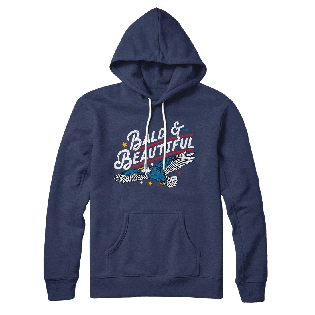 Bald & Beautiful Terry Hoodie | Funny Shirt from Famous In Real Life