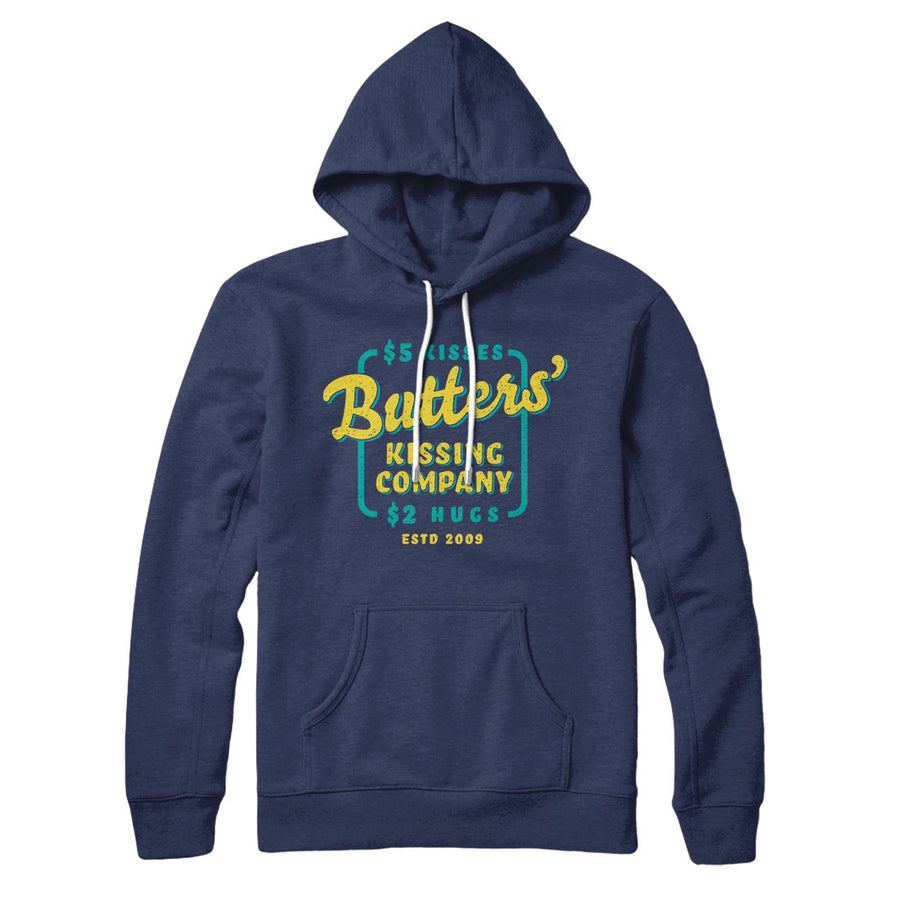 Butter's Kissing Company Hoodie | Funny Shirt from Famous In Real Life