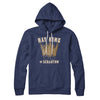 Hay King Hoodie Navy | Funny Shirt from Famous In Real Life