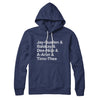 Substitute Teacher Names Hoodie Navy | Funny Shirt from Famous In Real Life