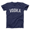 Vodka Men/Unisex T-Shirt Navy | Funny Shirt from Famous In Real Life