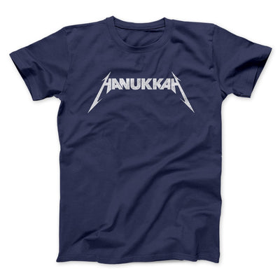 Hanukkah Funny Men/Unisex T-Shirt Navy | Funny Shirt from Famous In Real Life