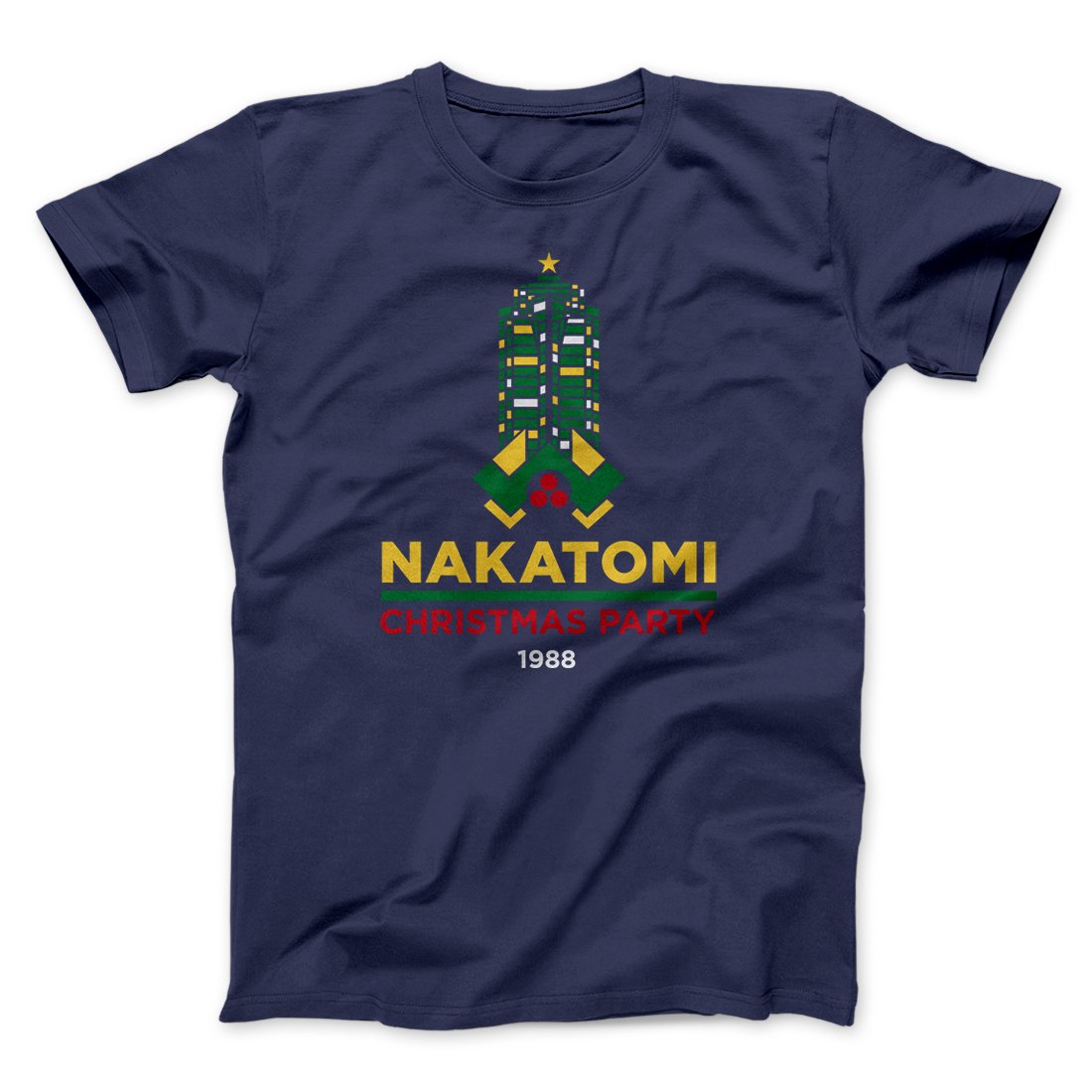Nakatomi Plaza Christmas Party '88 Funny Movie Men/Unisex T-Shirt | Funny Shirt from Famous In Real Life