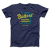 Butter's Kissing Company Men/Unisex T-Shirt Navy | Funny Shirt from Famous In Real Life
