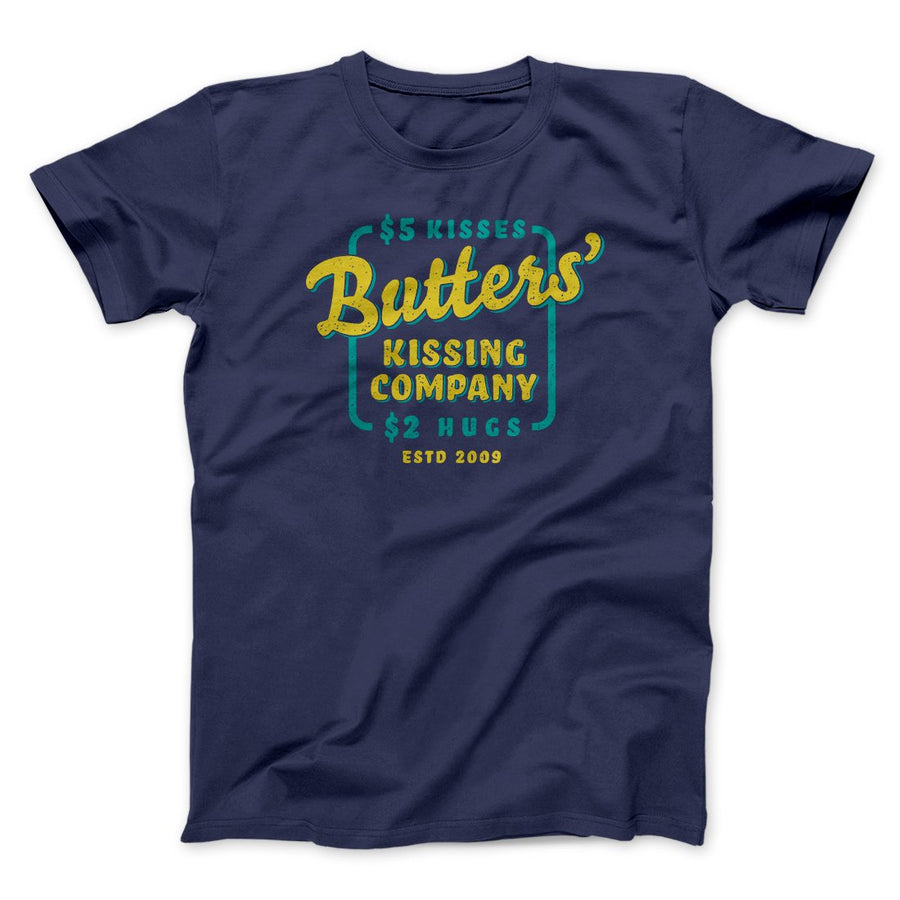 Butter's Kissing Company Men/Unisex T-Shirt | Funny Shirt from Famous In Real Life