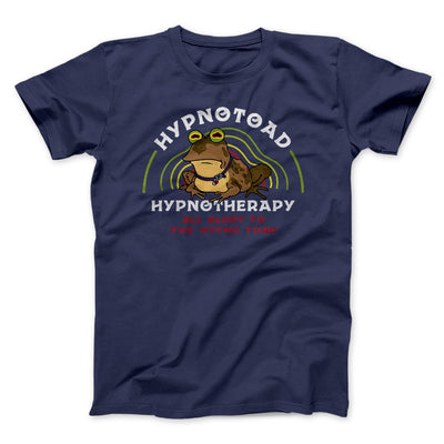Hypnotoad Men/Unisex T-Shirt Navy | Funny Shirt from Famous In Real Life
