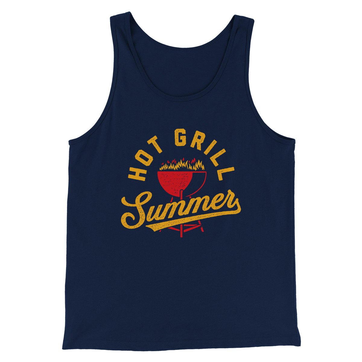 Hot Grill Summer Men/Unisex Tank | Funny Shirt from Famous In Real Life