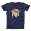 Monica Turkey Head Men/Unisex T-Shirt Navy | Funny Shirt from Famous In Real Life