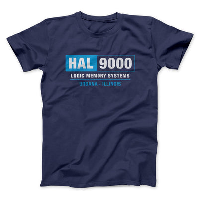 Hal 9000 Funny Movie Men/Unisex T-Shirt Navy | Funny Shirt from Famous In Real Life