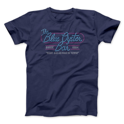 Blue Oyster Bar Funny Movie Men/Unisex T-Shirt Heather Navy | Funny Shirt from Famous In Real Life